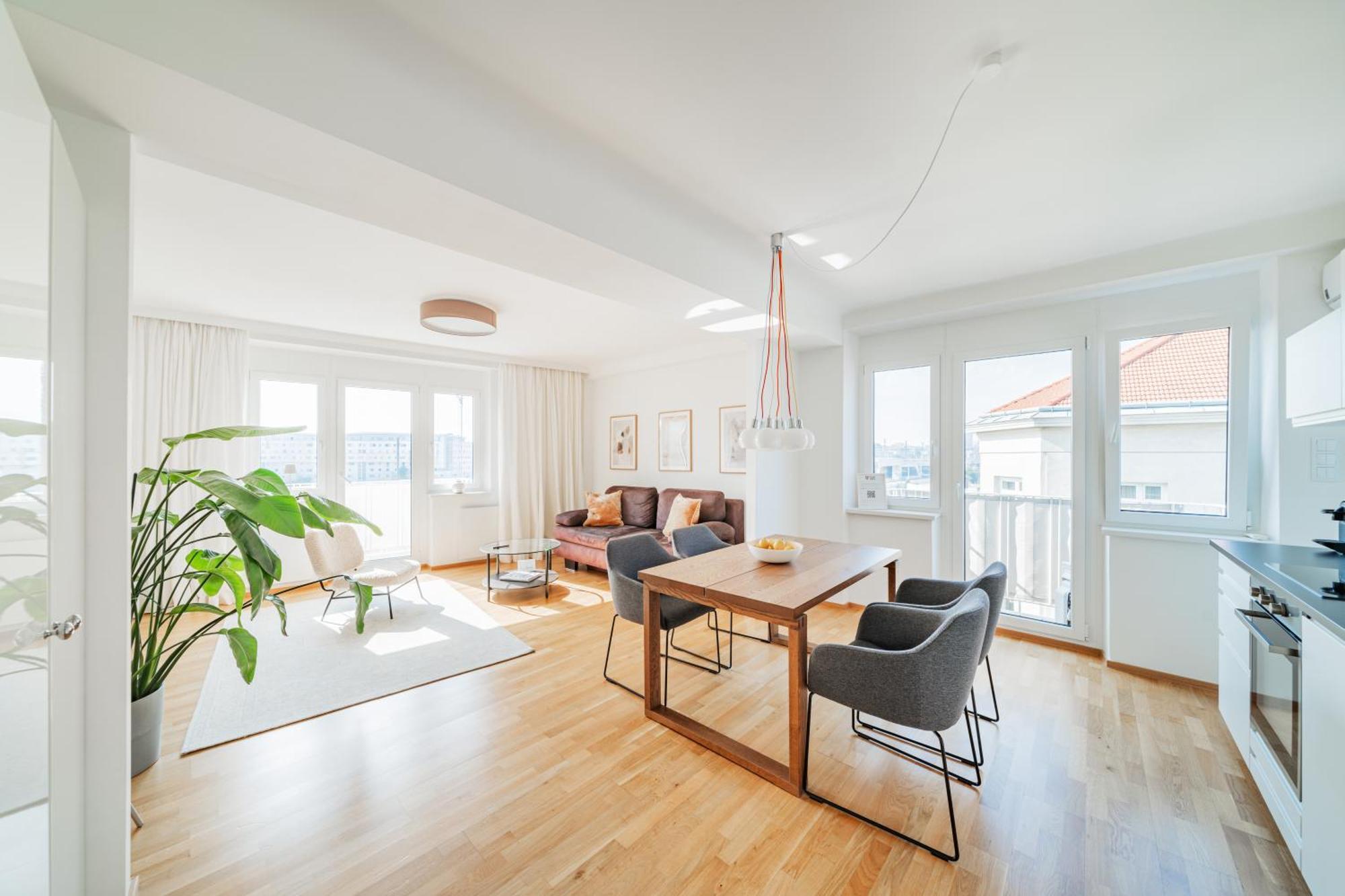 Central 60M2 Suite 10 Min Walk From Main Station Wien Eksteriør bilde